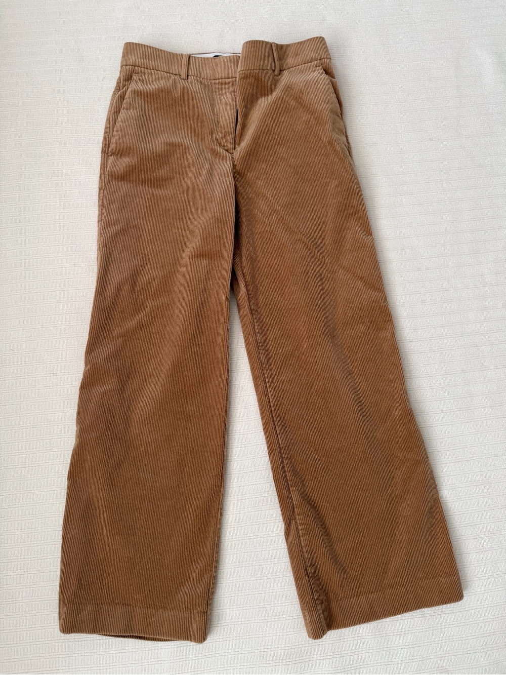 Ann Taylor Brown Corduroy Wide-Leg Pants BeS2